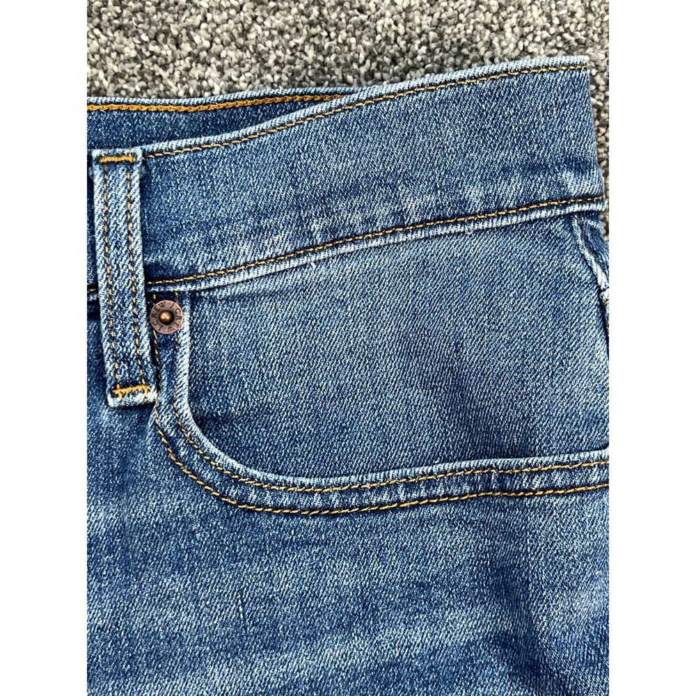 Re-Imagined by J.Crew Denim High Rise Cuffed Jean Shorts Women's 28 Medium Wash - Picture 9 of 12